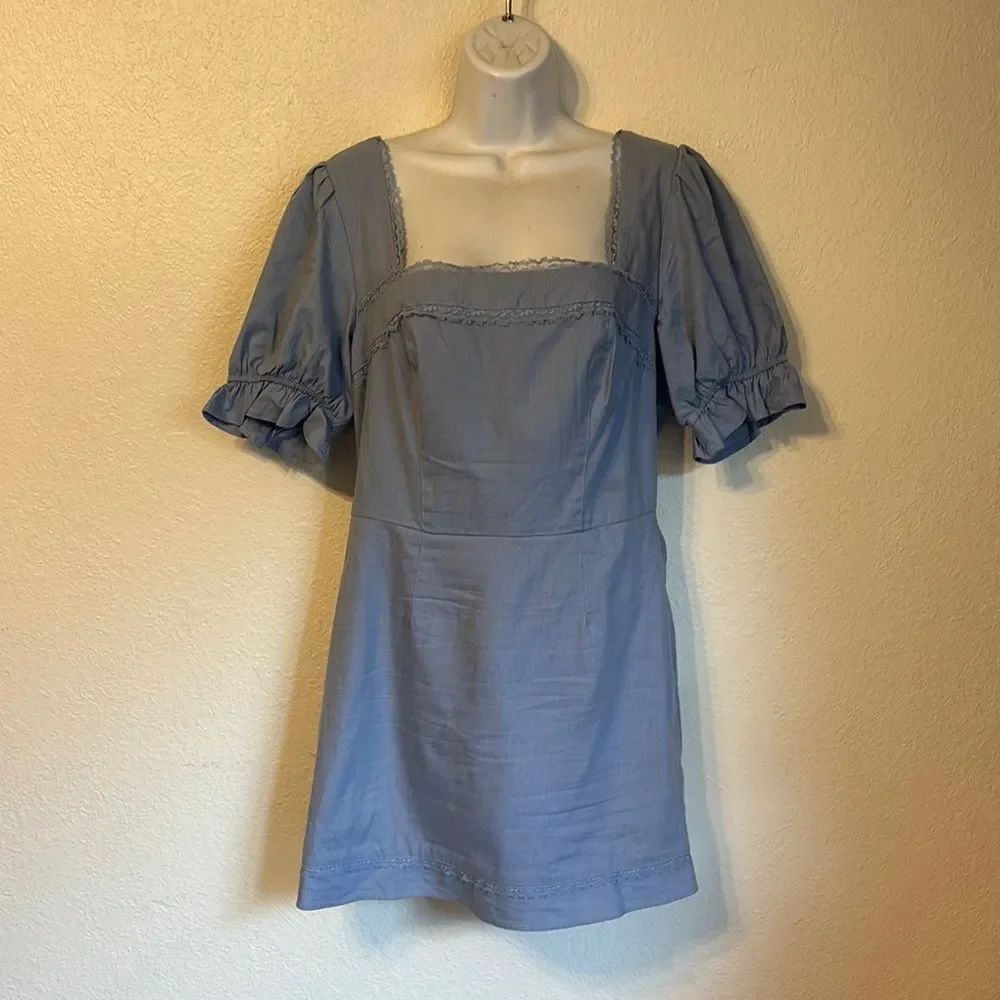 And Now This Chambray Dress Medium